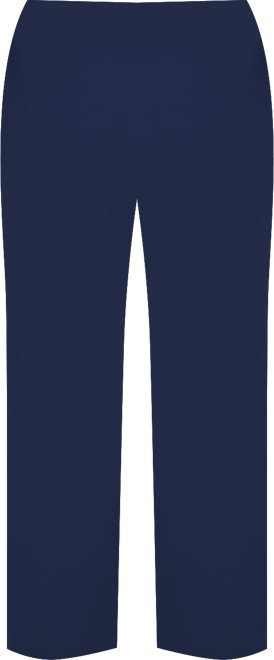 Plus Size Straight Leg Pull On Pants