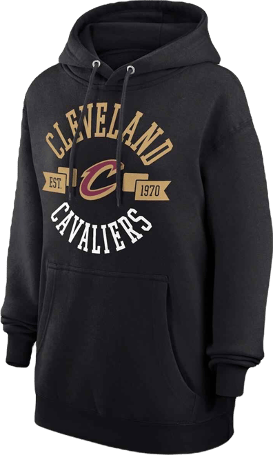 Women's Black Cleveland Cavaliers City Pullover Hoodie