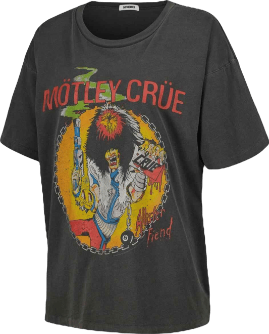 Women's Black Motley Crue Allister Fiend Graphic T-Shirt