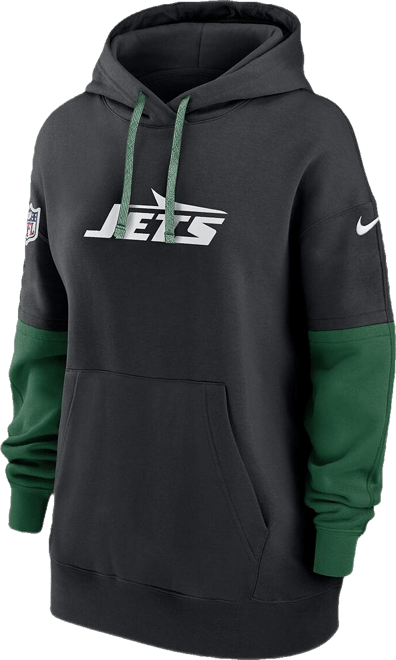 Women's Black New York Jets Sideline Essential Hoodie