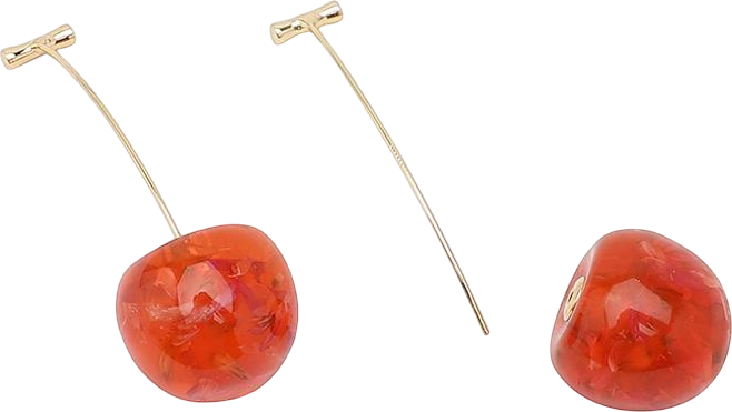 Women's Cherry Drop Earrings