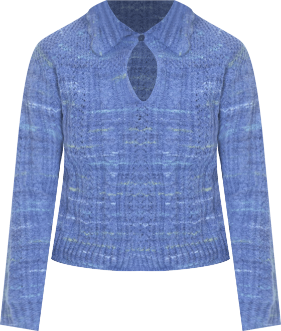 Women's Rayna Spacedye Open Stitch Yoke Sweater