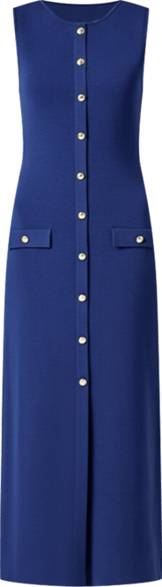 Women's Knit Sleeveless Midi Dress