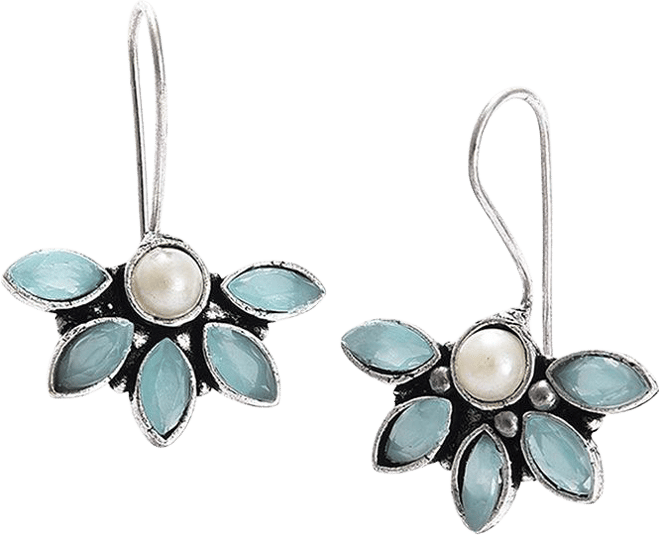 Women's Flower Drop Earrings