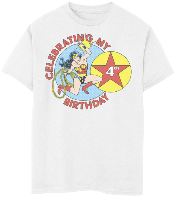 wonder woman birthday shirt