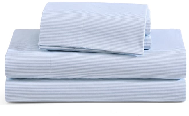 Printed 200-Thread Count Cotton Percale 4-Pc. Sheet Set, King