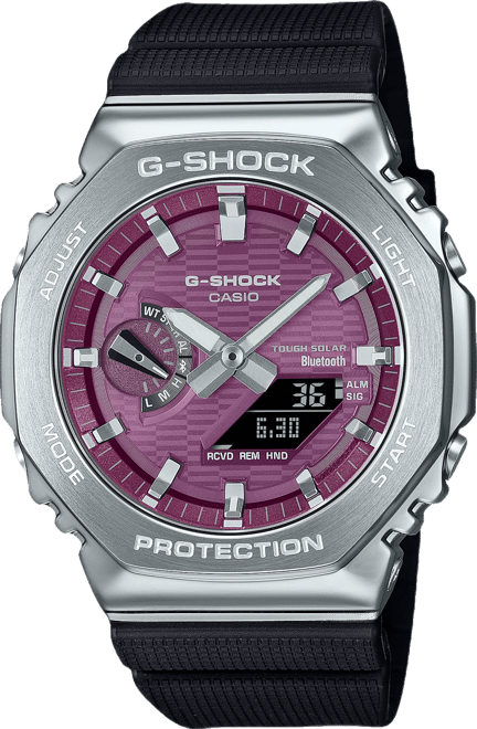 Men's Black Resin Watch, 44.4mm