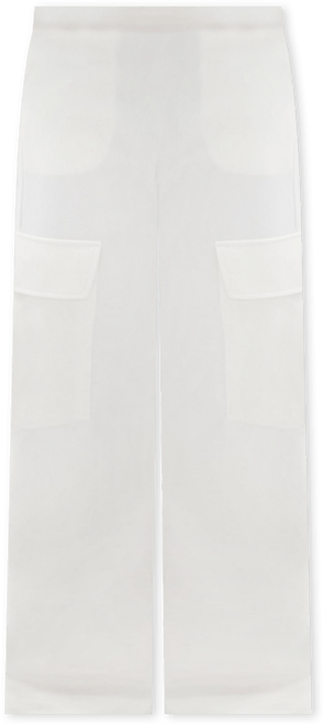 Women's Cargo Pants with Elastic Waistband