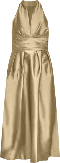 Women's A-Line Halter Dress