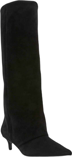 Women's Luca Slouchy Kitten-Heel Dress Boots