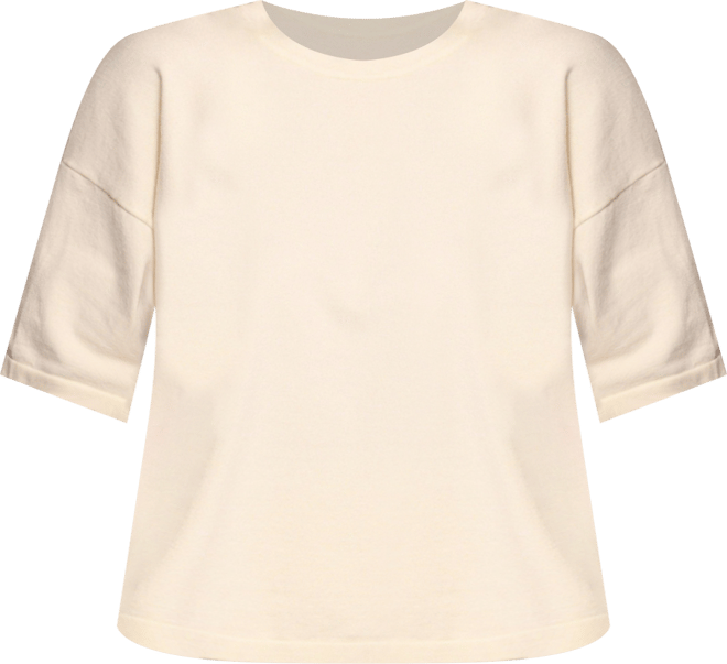 Women's Ash Knitted T-Shirt