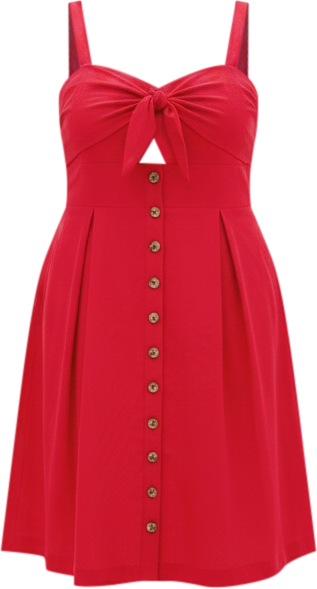 Women's Sweetly Tied Midi Dress