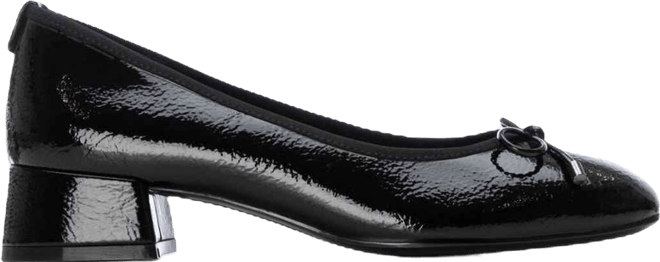 Women's Patent Leather Block Heel Pumps By 