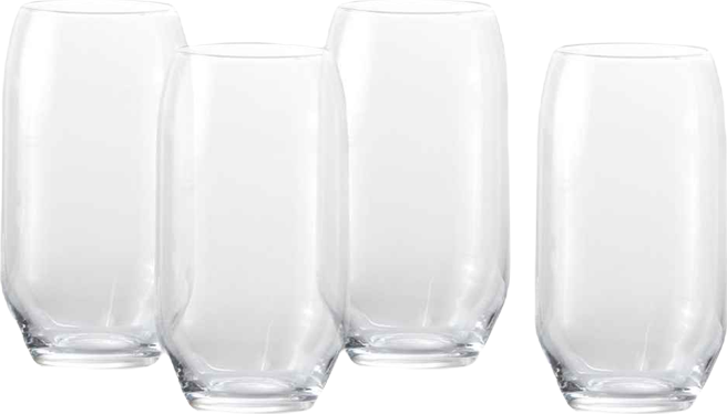 Estiva Highball Sparkling Cocktail Glasses, Set of 4