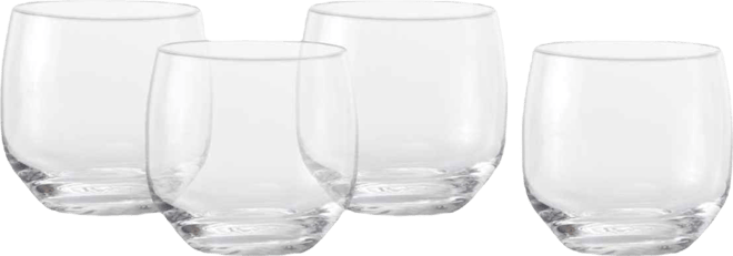 Estiva Double Old-Fashioned Glasses, Set of 4