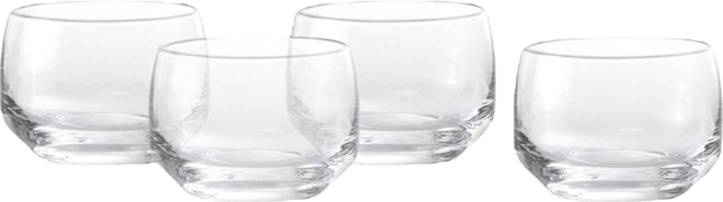 Estiva Short Tumbler Glasses, Set of 4