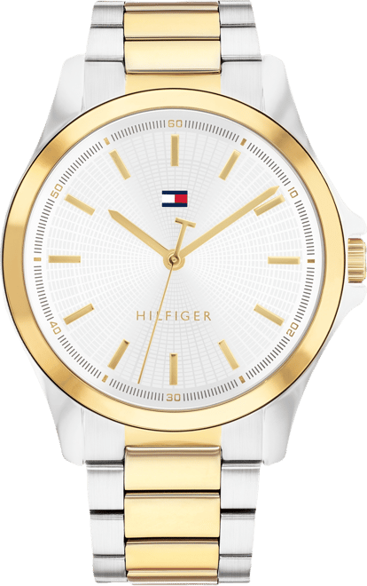 Men's Quartz Two Tone Stainless Steel Bracelet Watch, 42mm