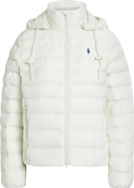 Women's Water-Resistant Packable Hooded Jacket