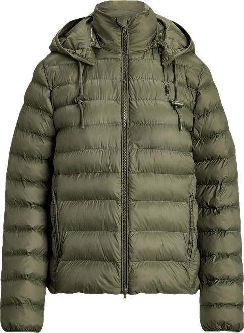 Women's Water-Resistant Packable Hooded Jacket