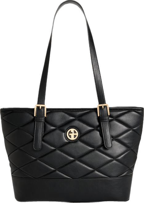 Large Quilted Tulip Tote, Exclusively at Macy's