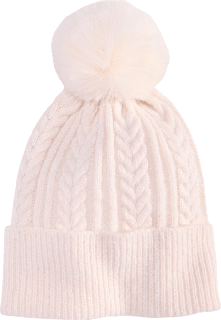 Solid Cable Knit Beanie, Macy's Exclusive