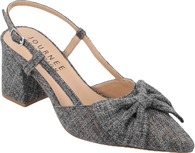 Women's Tailynn Wide Width Slingback Block Heel Pumps