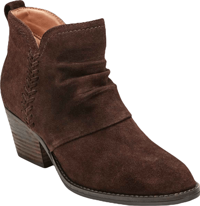 Women's Chandy Ruched Block Heel Booties