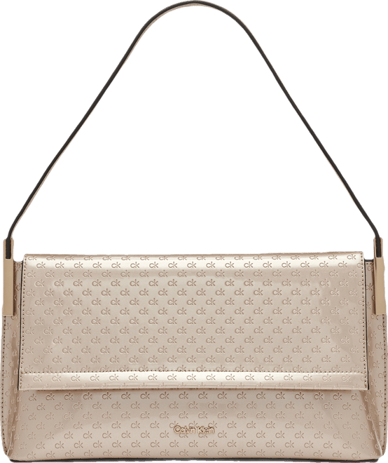 Women's Verne Signature Embossed Flap Shoulder Bag