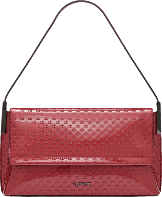 Women's Verne Signature Embossed Flap Shoulder Bag