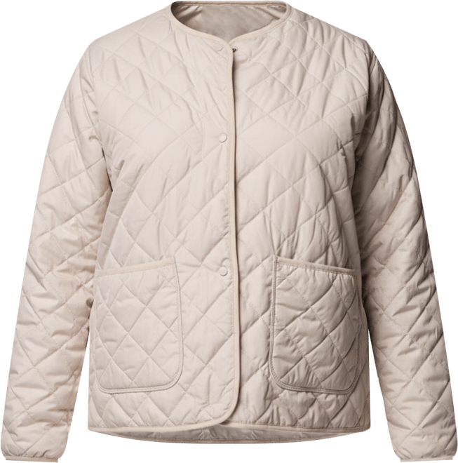 Plus Size Copper Crest Collarless Jacket