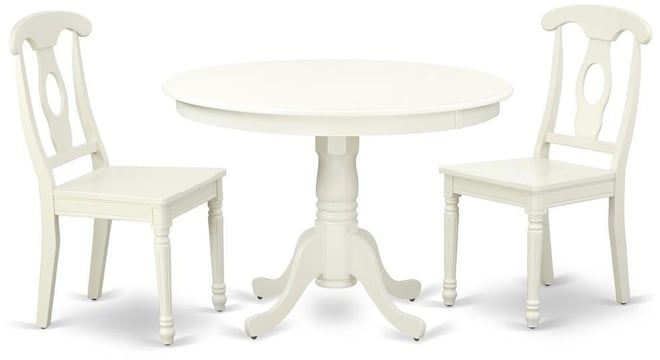 Dining Room Set Linen White