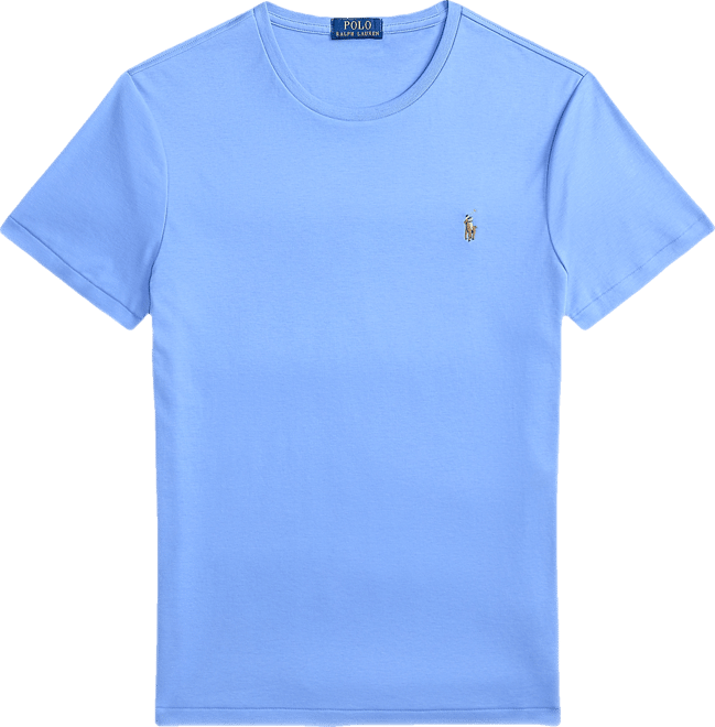★★POLO RALPH LAUREN★★ Custom Slim Fit Cotton T-Shirt Nav Polo Ralph Lauren Men's Custom Slim Fit Soft Cotton T-Shirt