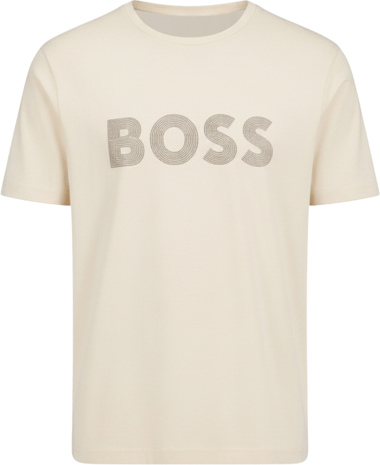 Boss by  Men's Gloss Logo Pima-Cotton T-Shirt