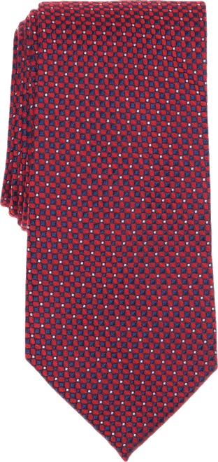 B by  Men's Neat-Pattern Tie