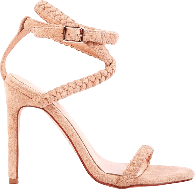 Sherri Ankle Braided Strap High Heel Women