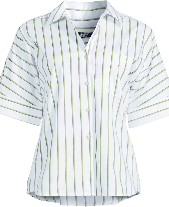 Women's Cooling Elbow Sleeve Button Front Shirt