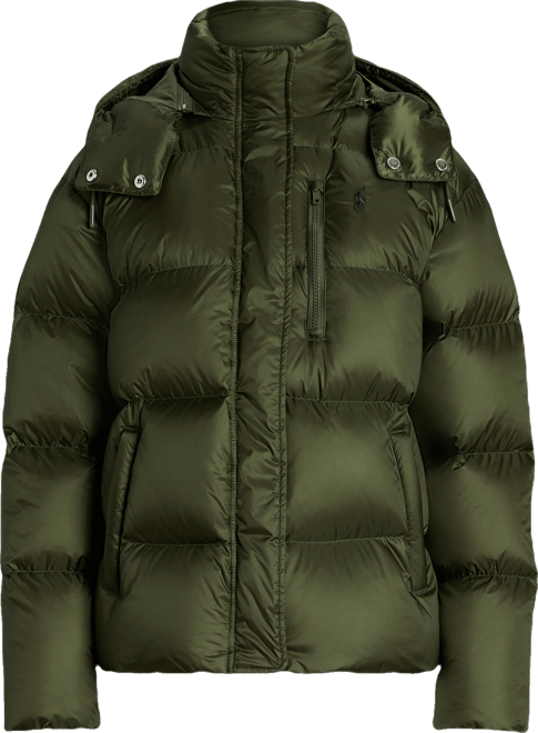 Women's Water-Resistant Long Sleeve Quilt Jacket