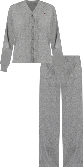 Women's 2-Piece Long Sleeve Cardigan and Pants Set