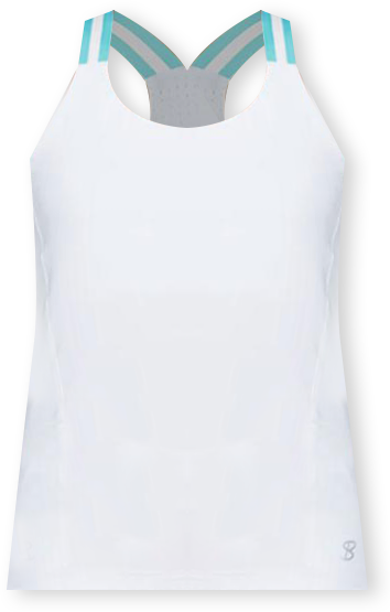 On The Dot Womens Tennis Tank