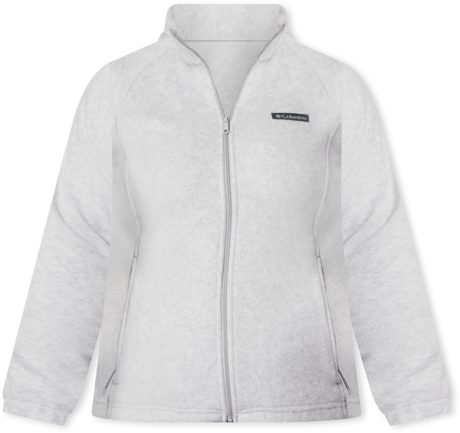 Plus Size Benton Springs Fleece Long Sleeve Jacket