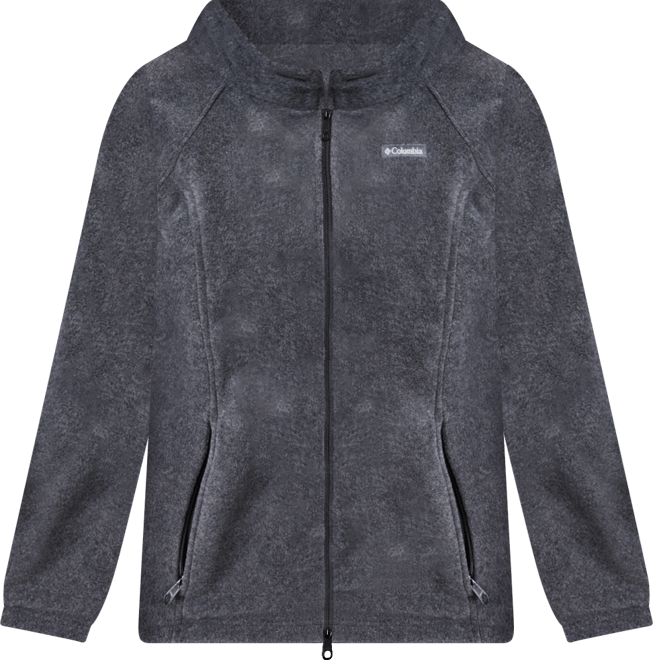 Plus Size Benton Springs Fleece Long Sleeve Jacket