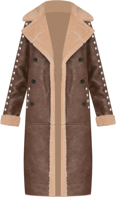 Women's Spread Collar Coat