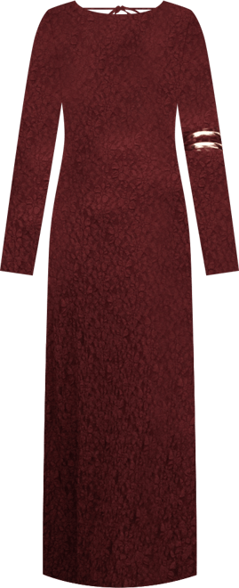 Women's Bell Sleeves Lace Dress