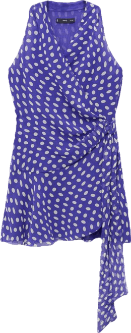 Women's Dots Wrap Dress