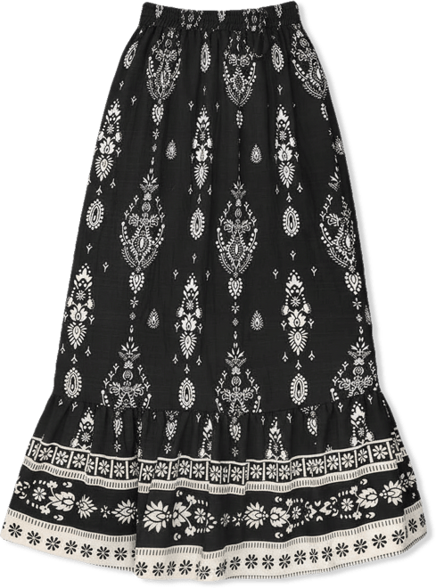 Women's Moonbeam Ornate Maxi Skirt