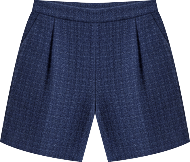 Women's Tweed Relaxed Long Shorts