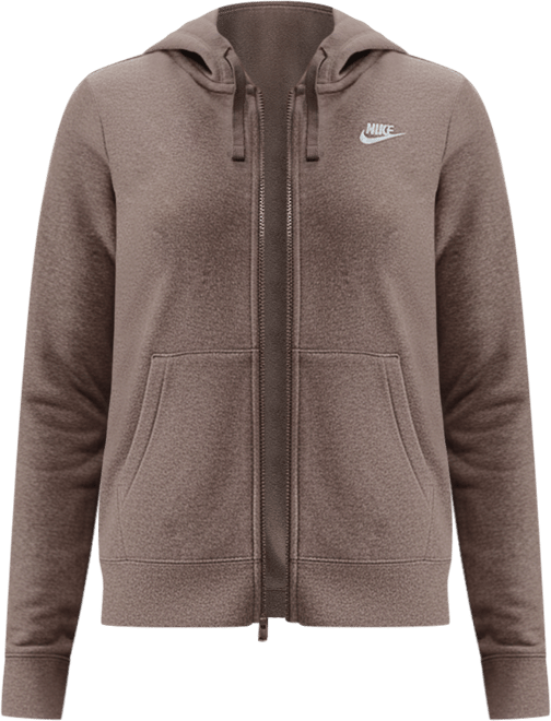 Nike Women's Sportswear Club Fleece Full-Zip Hoodie Dick's