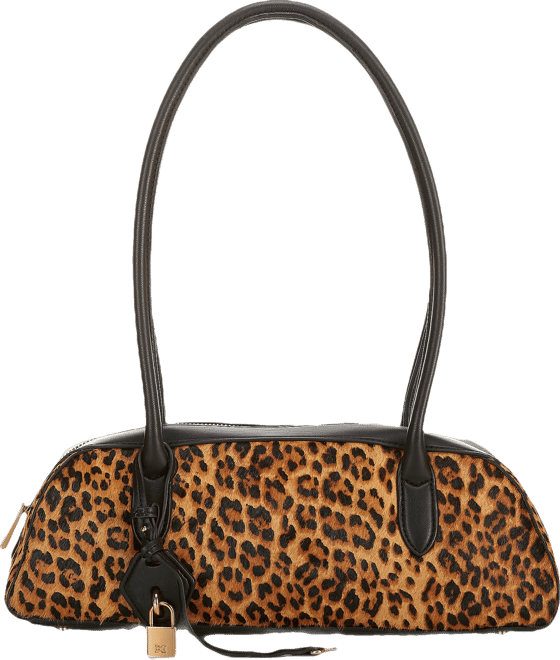 Sam Edelman Nori Leopard Haircalf Bowler Satchel Bag | Dillard's