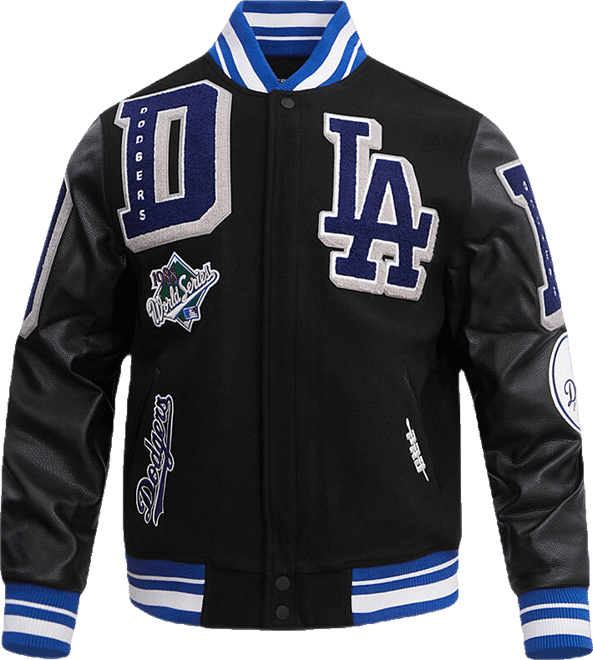 Shop PRO STANDARD Los Angeles Dodgers Mashup Rib Wool Varsity