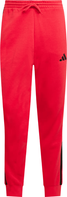 Men's Essentials Regular-Fit 3-Stripes Fleece Joggers